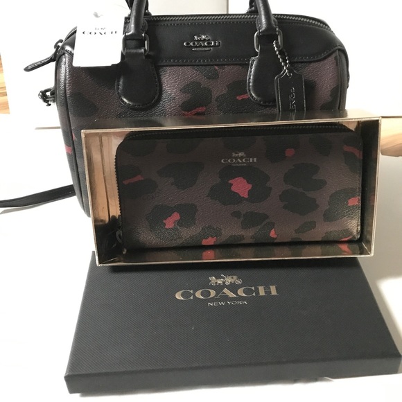 ❤️🌷coach Bennett set/Satchel/crossbody & wallet - Picture 8 of 8